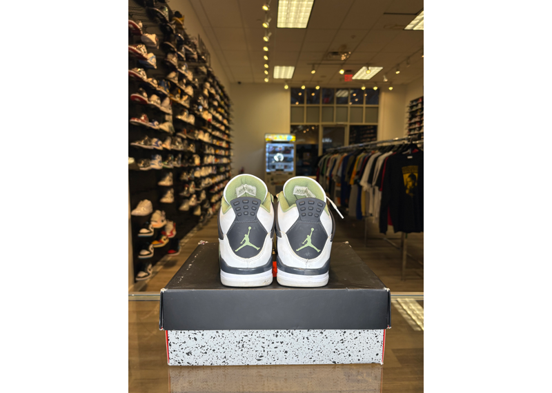 Wmns Air Jordan 4 Retro Seafoam - USED