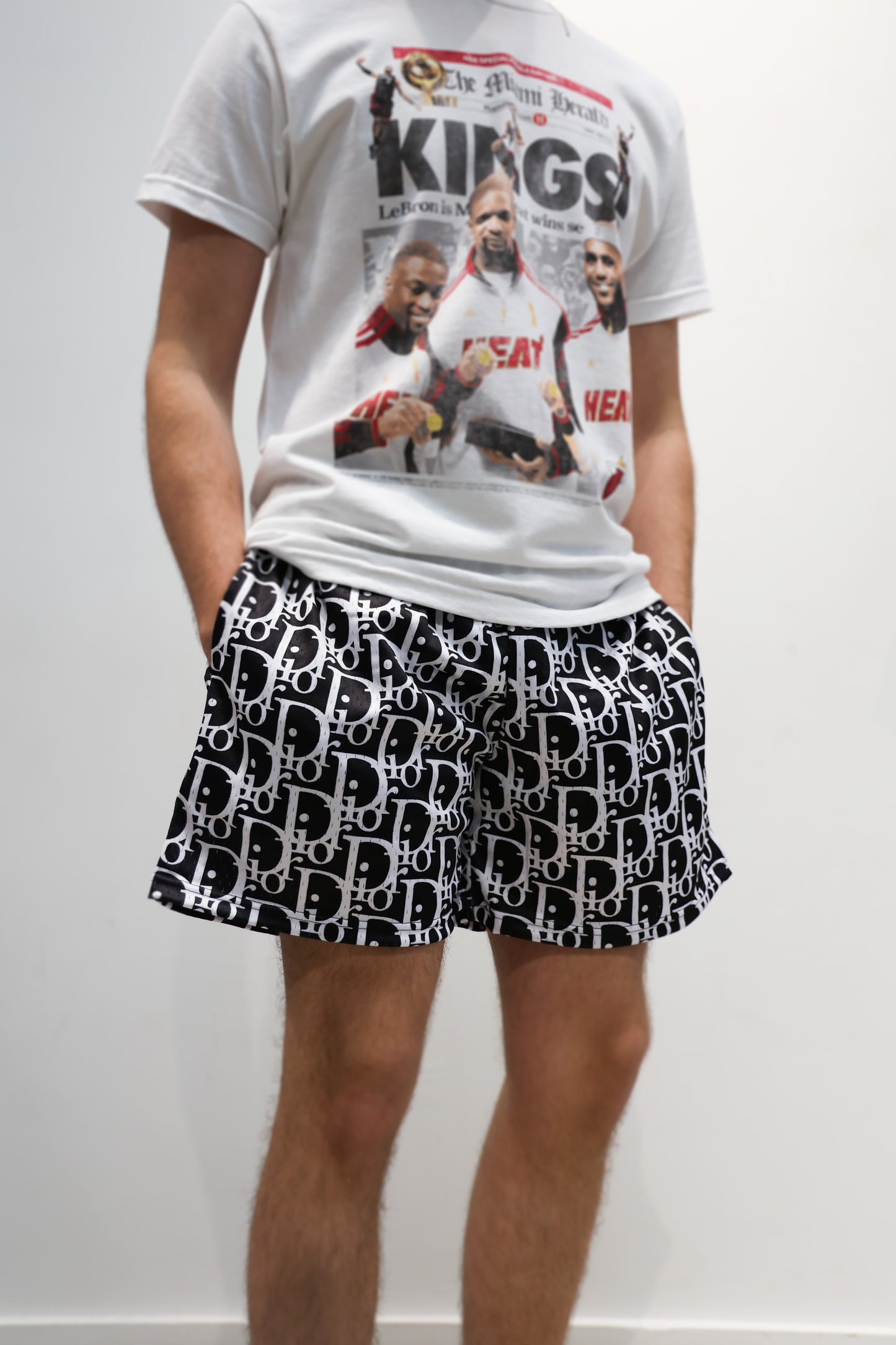 Graphic Shorts - Dior Customs