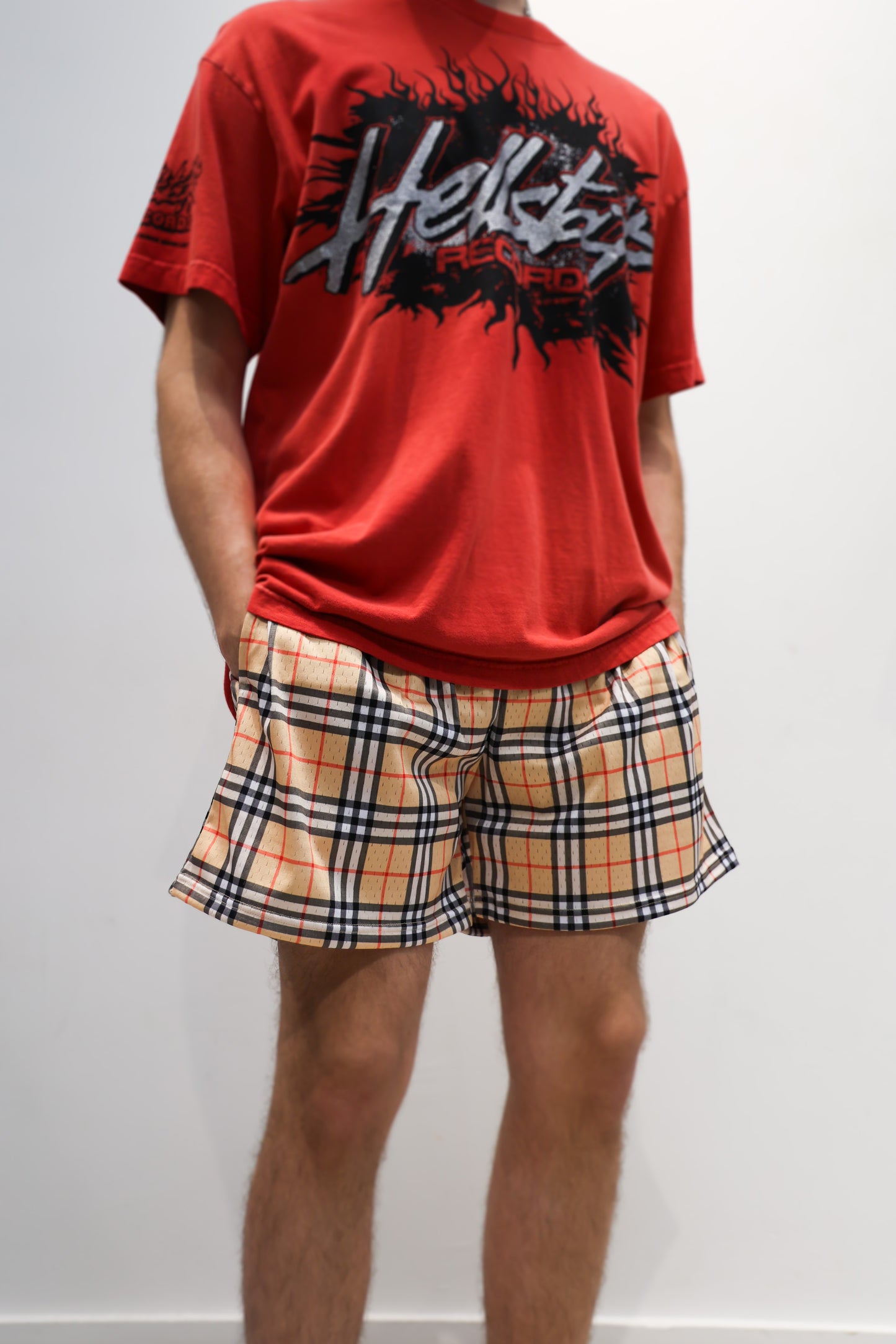 Graphic Shorts - Burberry Customs