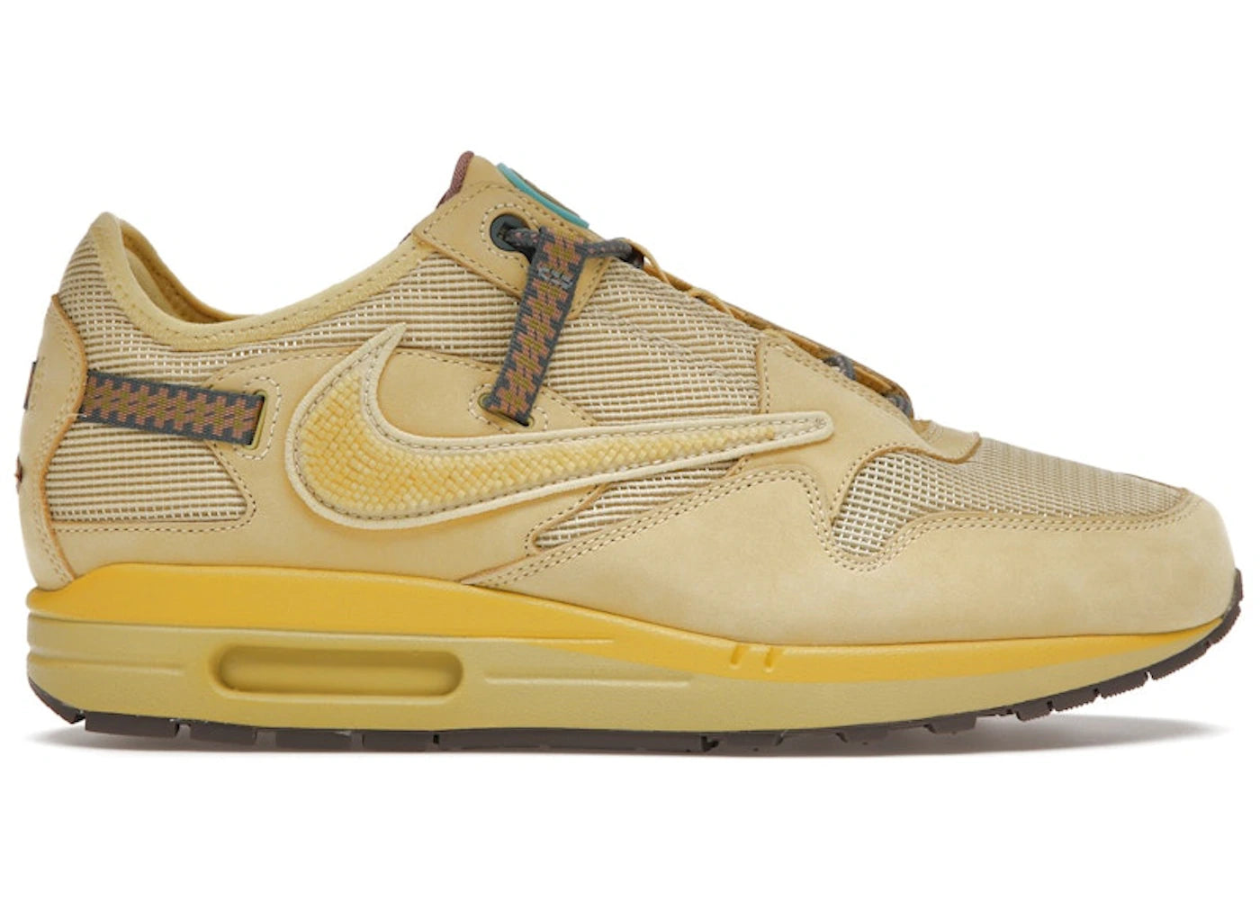 Nike Air Max 1 Travis Scott Cactus Jack Saturn Gold