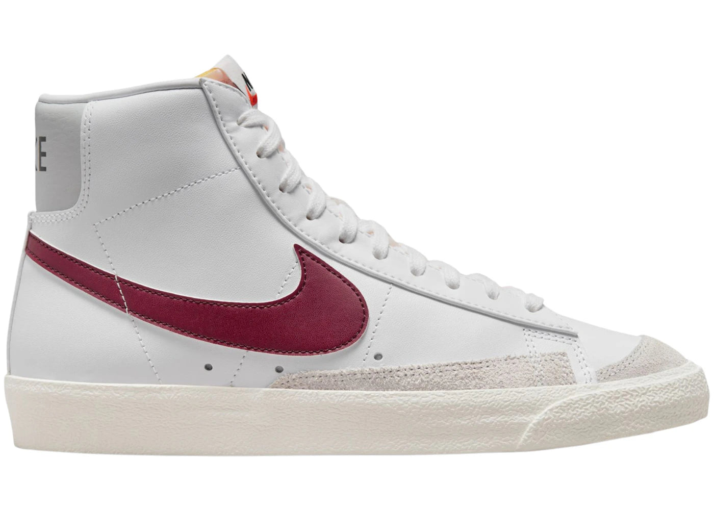 Nike Blazer Mid 77 Vintage White Dark Beetroot Grey Fog Black