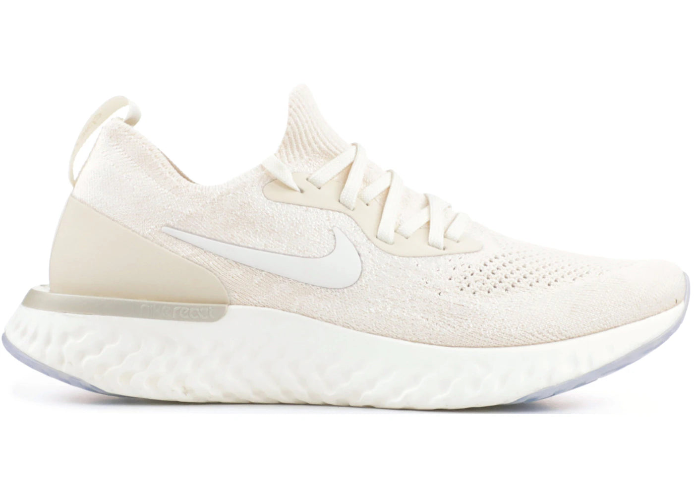 Nike Epic React Flyknit Light Cream (Women's)