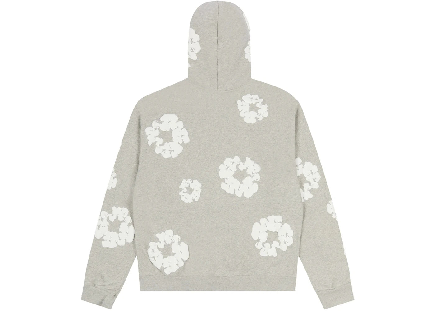 Denim Tears Cotton Wreath Zip Hoodie Grey