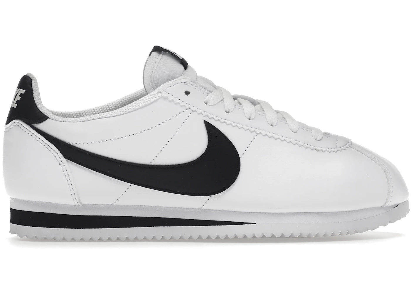 Nike Classic Cortez White Black (Women's)