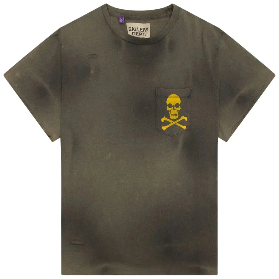 Gallery Dept. Skull Creek LS T-shirt Vintage Black
