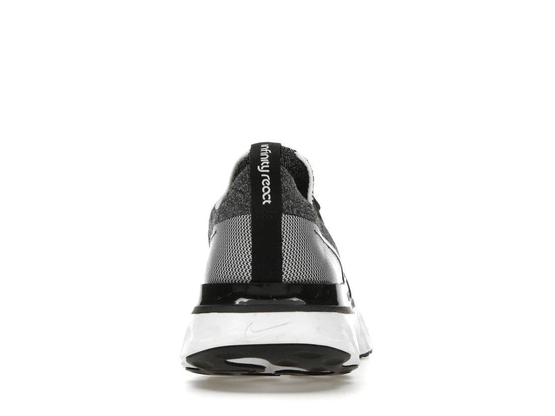 Nike React Infinity Run Flyknit Black White (Women's)