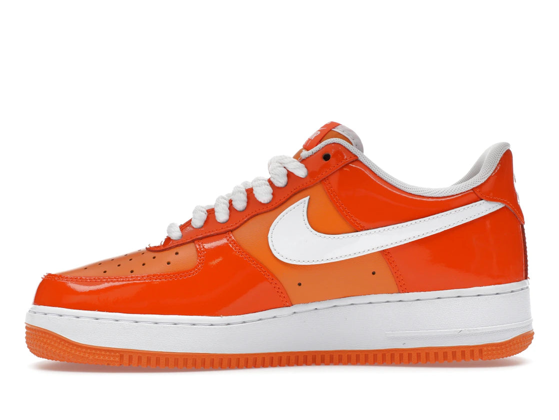 Nike Air Force 1 Low '07 Orange White Patent
