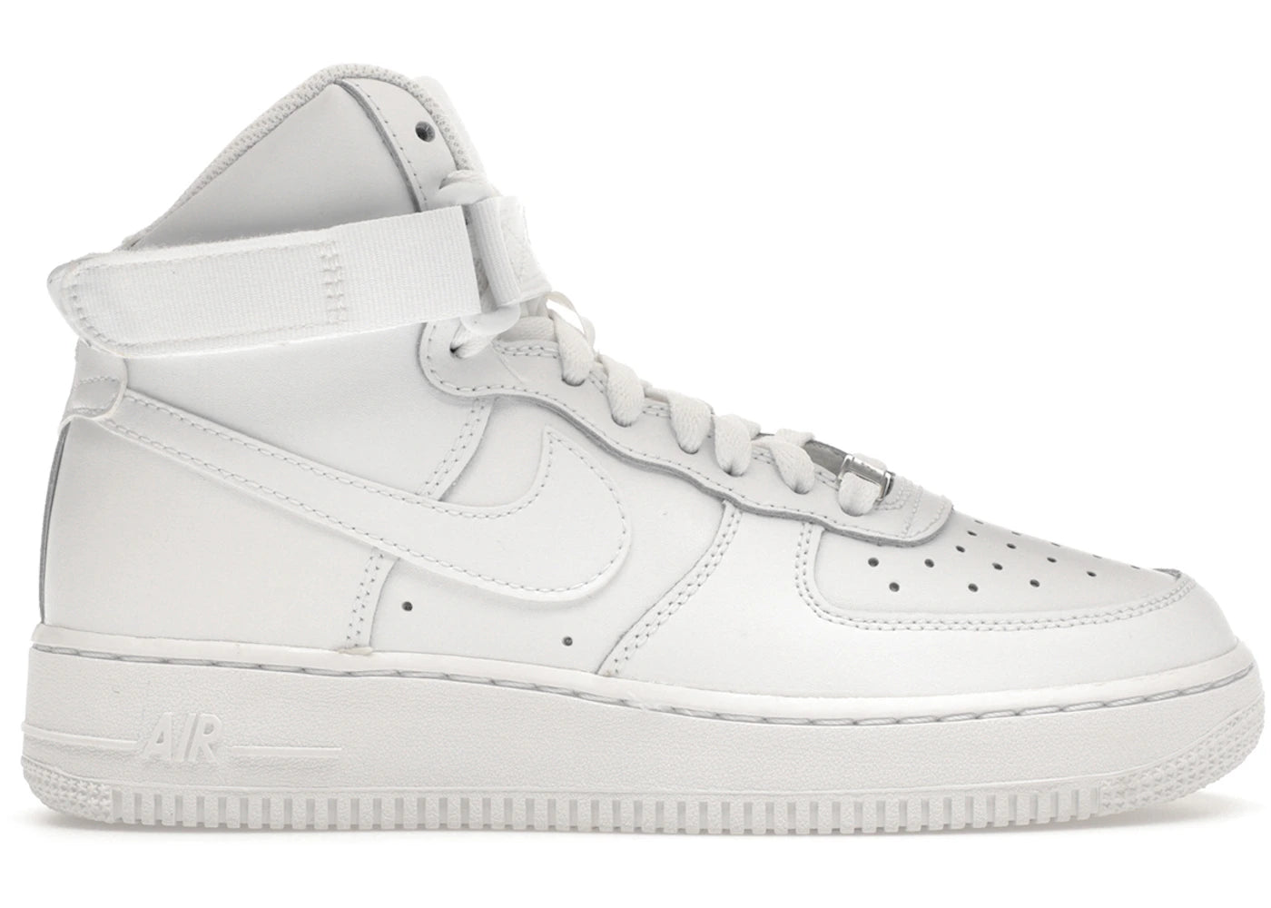 Nike Air Force 1 High LE Triple White (GS)