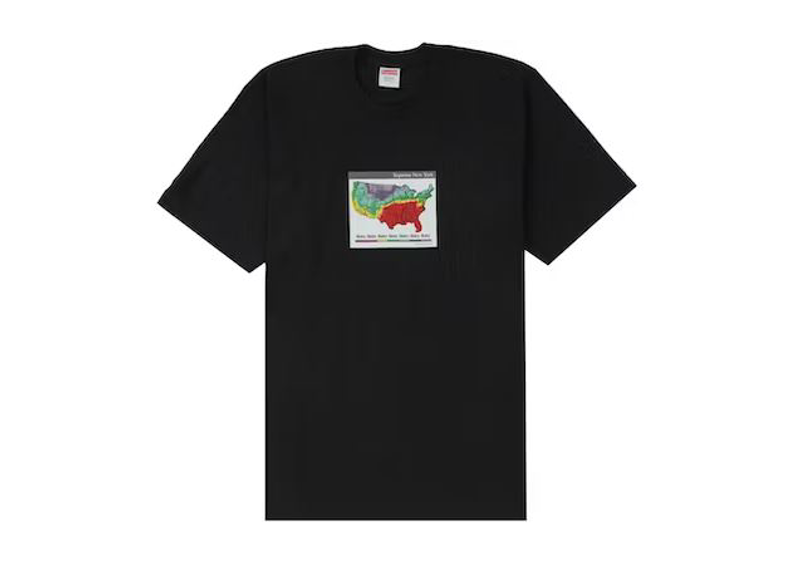 Supreme Weather Tee Black