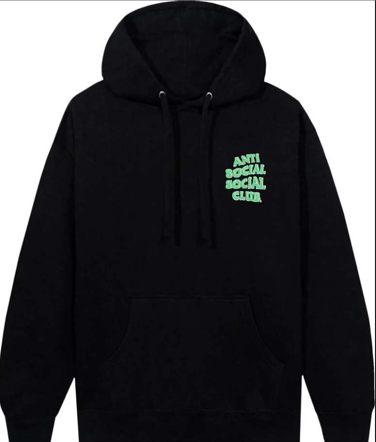 Anti Social Social Club Anthropomorphic Hoodie Black