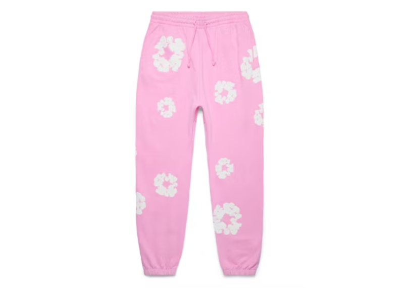 Denim Tears The Cotton Wreath Sweatpants Pink