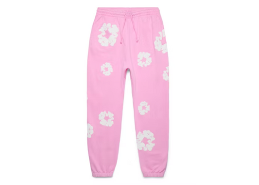 Denim Tears The Cotton Wreath Sweatpants Pink