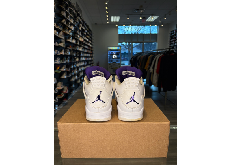 Air Jordan 4 Retro Purple Metallic - USED / NO BOX