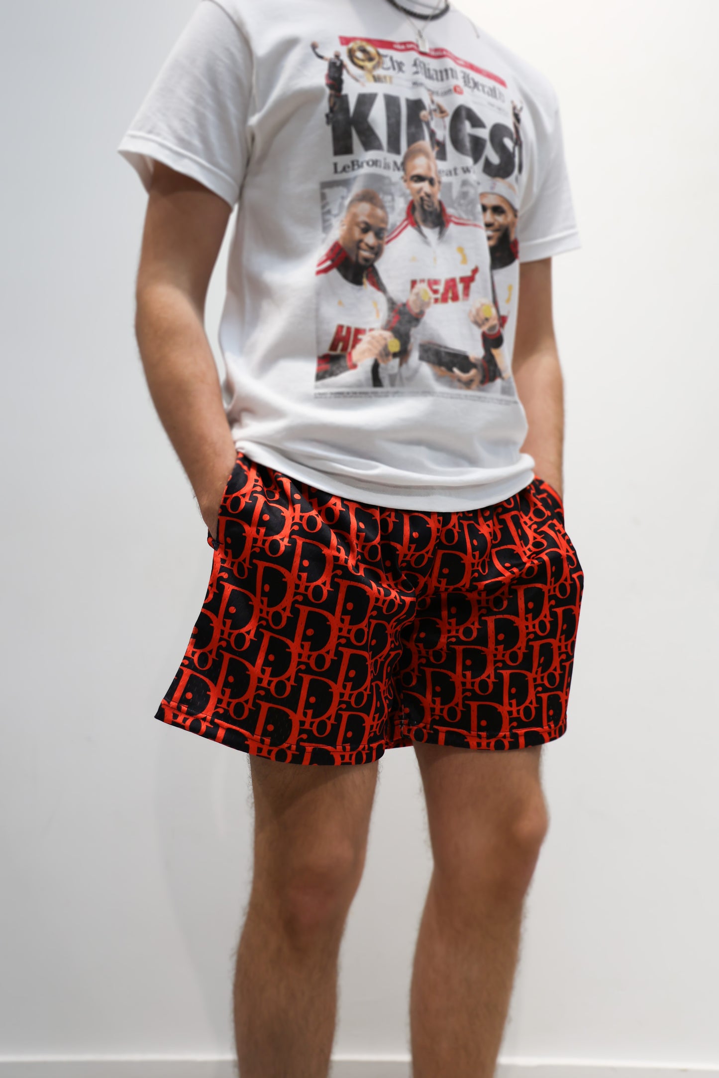 Graphic Shorts - Dior Customs