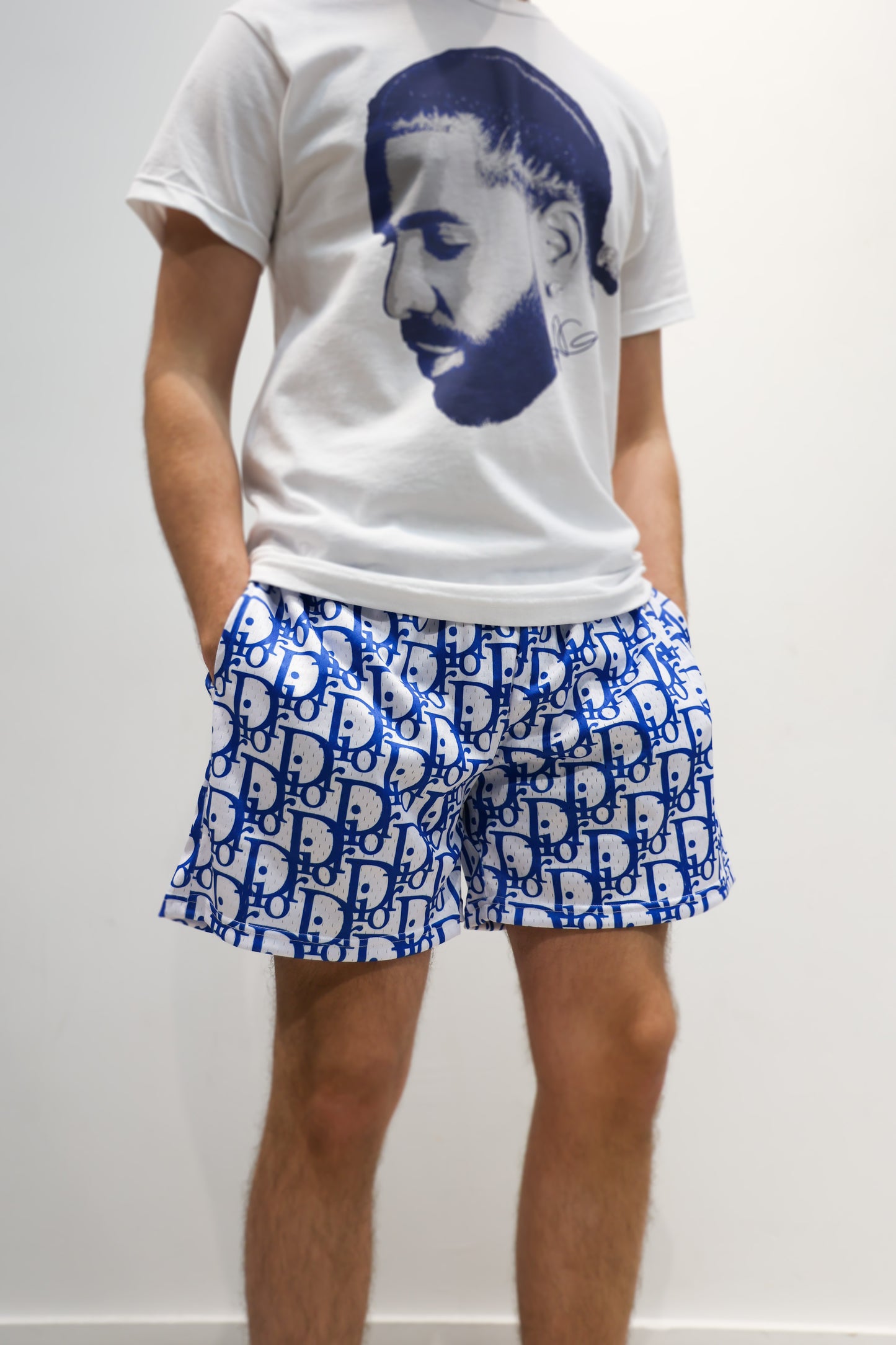 Graphic Shorts - Dior Custom