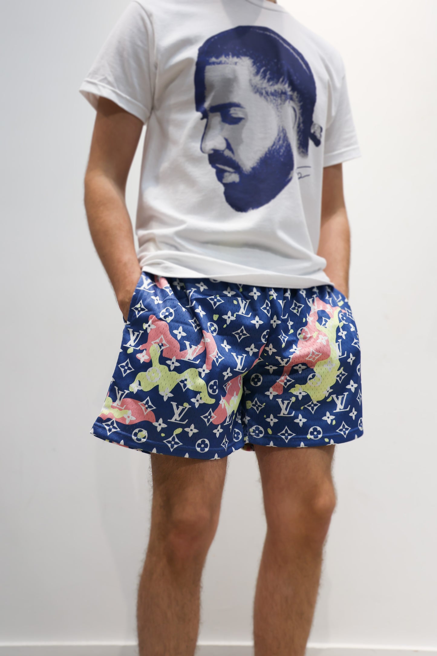 Graphic Shorts - LV Custom