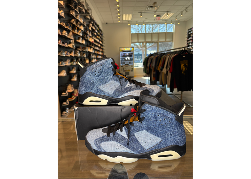 Air Jordan 6 Retro Washed Denim - USED