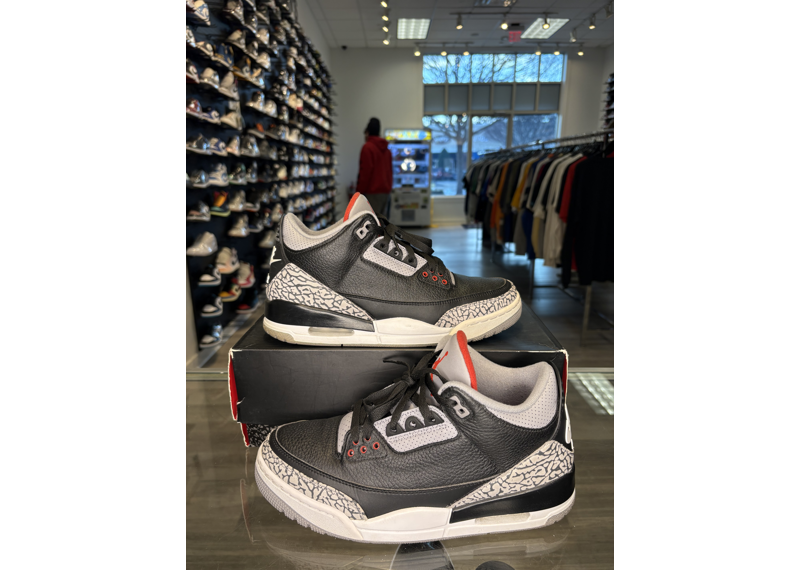 Air Jordan 3 Retro OG Black Cement 2018 - USED