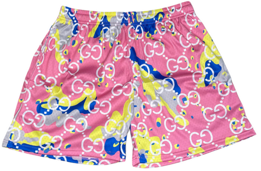 Graphic Shorts - Gucci Custom