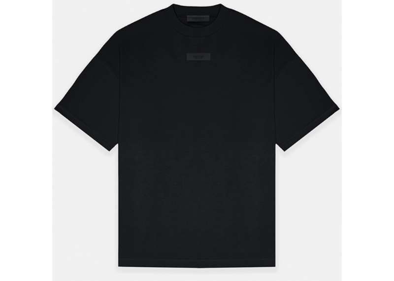 Fear Of God Essentials Tee Jet Black Small Logo