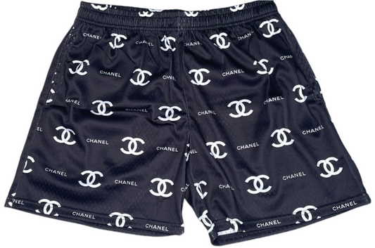 Graphic Shorts - Chanel Custom