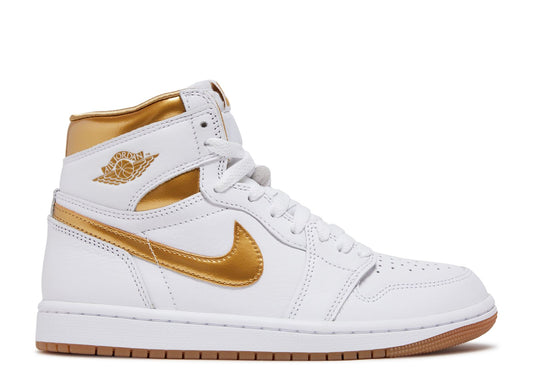 Wmns Air Jordan 1 Retro High OG Metallic Gold