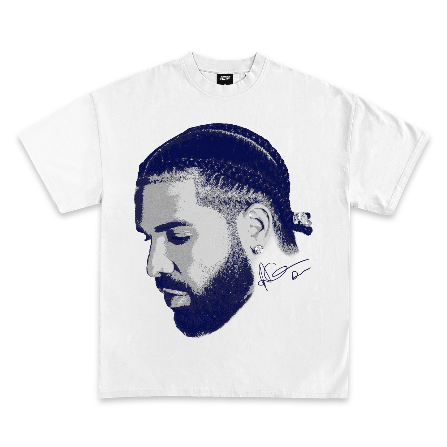 Drake For All The Dogs White Graphic T-Shirt