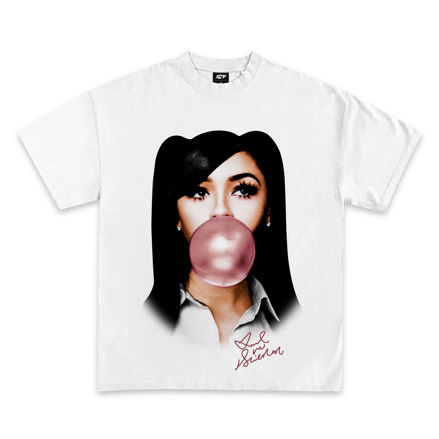 Mariah The Scientist Bubble Gum Graphic T-Shirt