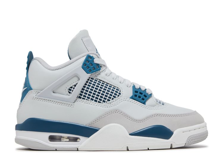 Air Jordan 4 Retro GS Military Blue 2024