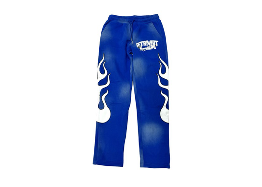 RETROVERT FLAME PANTS BLUE