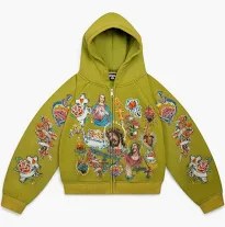 Righteous Risen King Hoodie Green