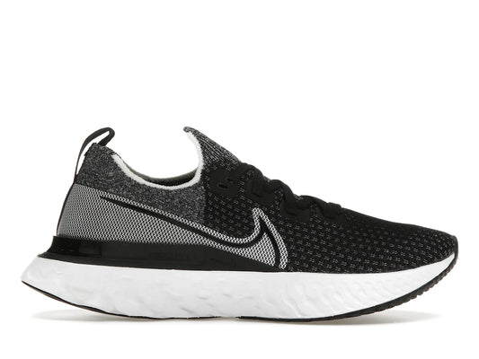 Nike React Infinity Run Flyknit Black White (Women's)