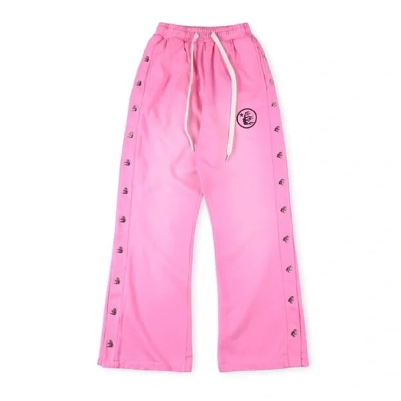 Hellstar Studios Sweatpants Pink Grey