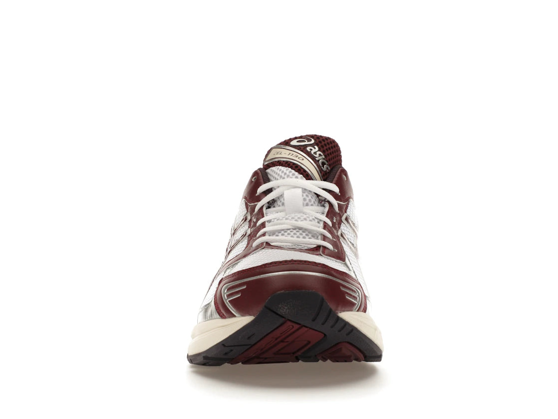 ASICS Gel-1130 White Maroon Banner