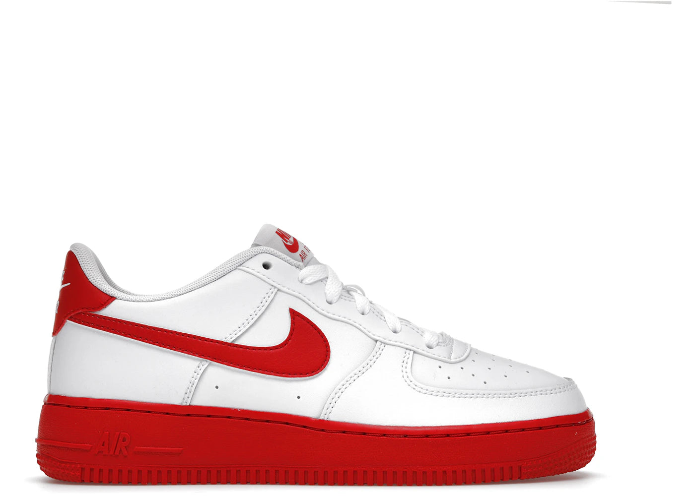 Nike Air Force 1 Low White Red Midsole (GS)