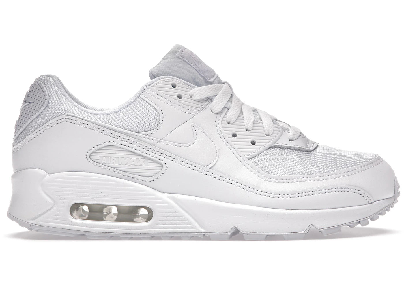 Nike Air Max 90 Triple White (Women's)