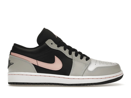 Jordan 1 Low Black Grey Pink