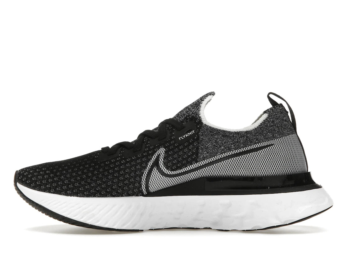 Nike React Infinity Run Flyknit Black White (Women's)