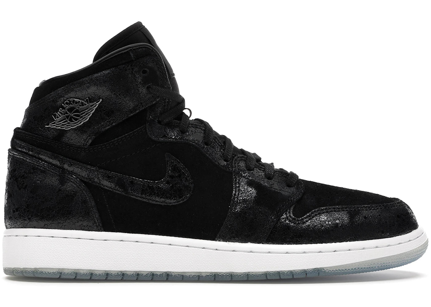 Jordan 1 Retro High Heiress Black Suede (GS)