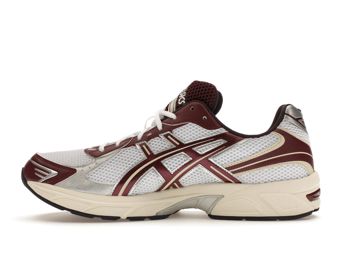 ASICS Gel-1130 White Maroon Banner