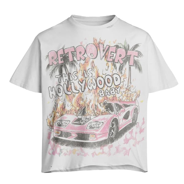 Retrovert - Hollywood Tee Pink