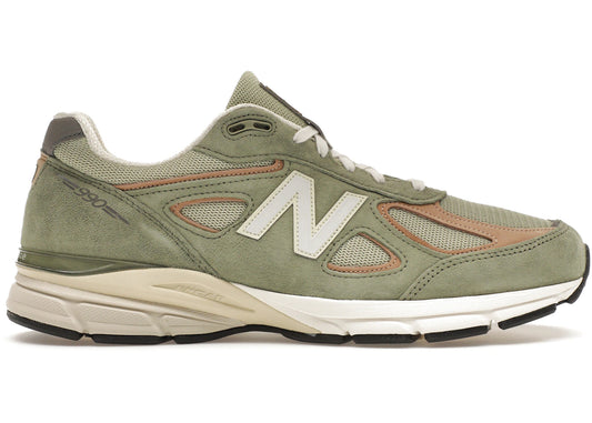 New Balance 990v4 MiUSA Teddy Santis Olive Incense