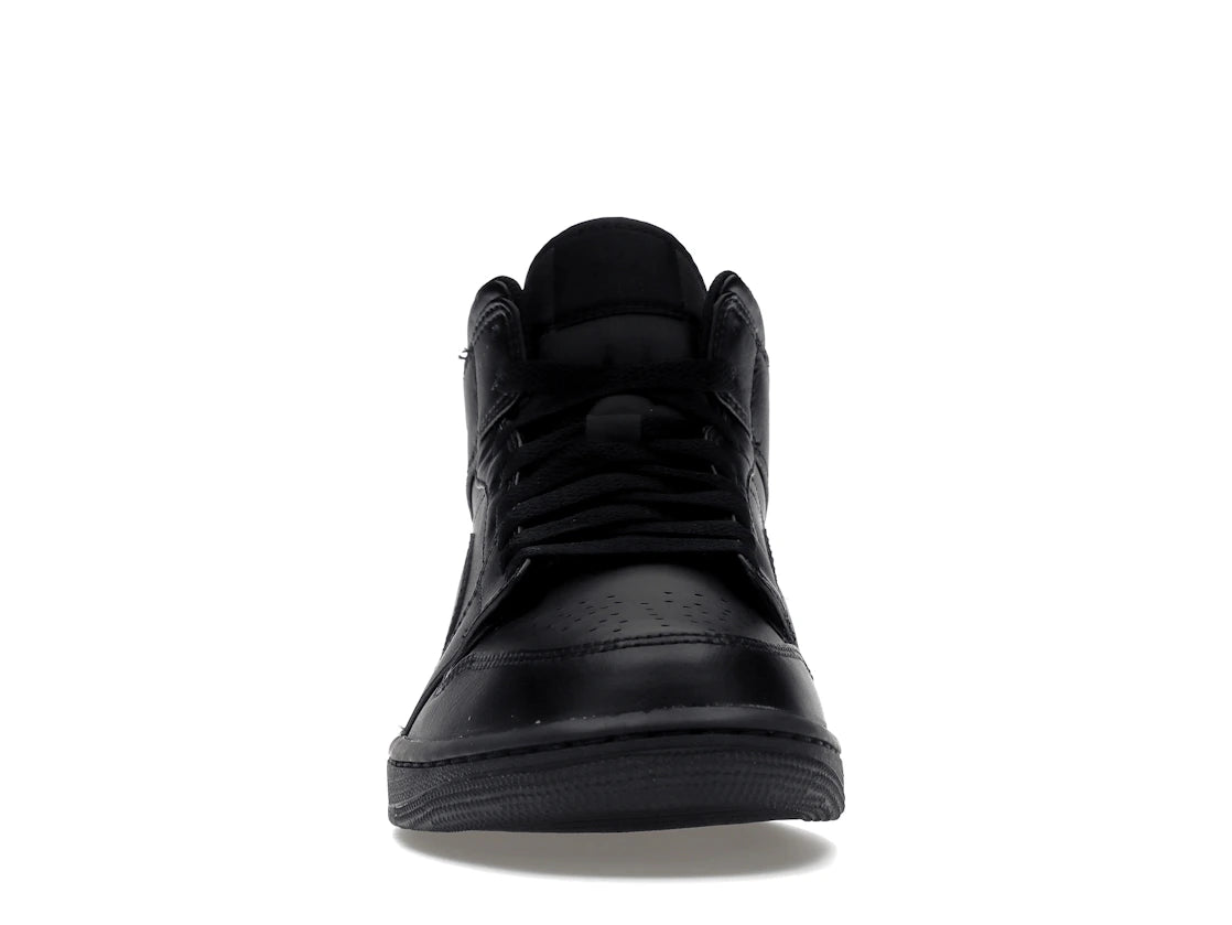 Jordan 1 Mid Triple Black