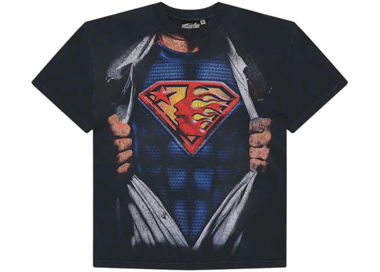 Hellstar Hellstar Superman T-shirt Black
