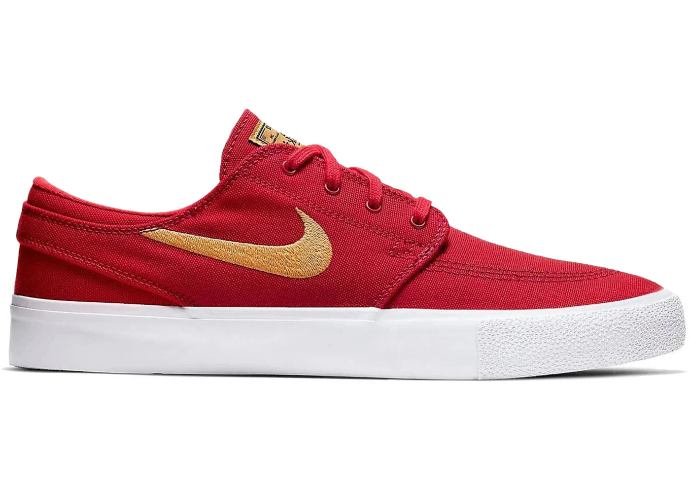 Nike SB Zoom Stefan Janoski Canvas RM University Red Club Gold