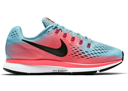 Nike Air Zoom Pegasus 34 Mica Blue Racer Pink (Women's)