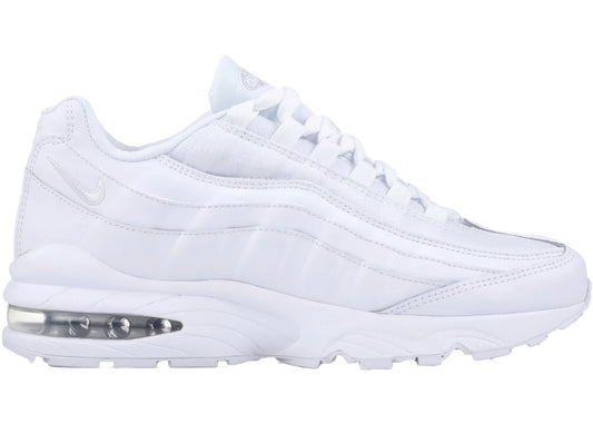 Nike Air Max 95 White Metallic Silver (GS)