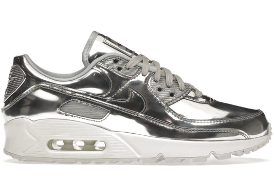 Nike Air Max 90 Metallic Silver (2020) (Women's)