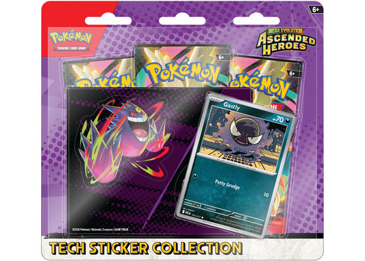 Ascended Heroes Gastly Tech Sticker Collection