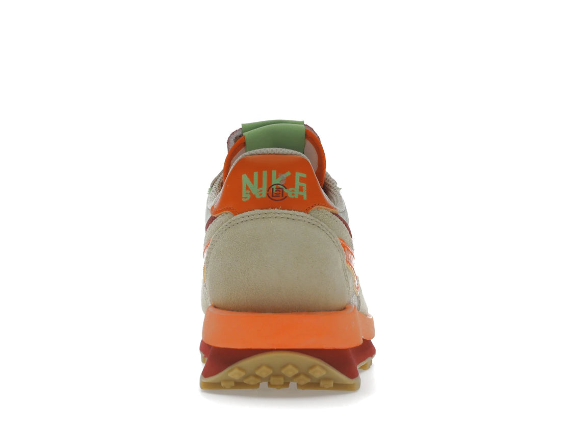 Nike LD Waffle sacai CLOT Kiss of Death Net Orange Blaze